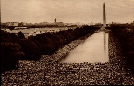 March on Washington AUG. 28th 1963 Lincoln Memorial Postcard-bk47 - £4.74 GBP