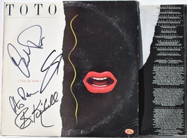Toto - Isolation Album Signed X4 - S. Lukather, B. Kimball, D. Paich, S. Porcaro - £222.50 GBP