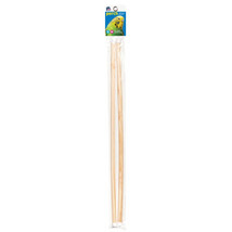 [Pack of 4] Prevue Birdie Basics Perch Wide for Small and Medium Birds 19&quot; lo... - £53.89 GBP