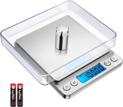 (New) Amir Digital Kitchen Scale, 500G/ 0.01G Mini Pocket, Stainless Steel - $641.12 MXN