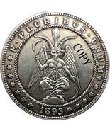 Hobo Nickel 1893-S USA Morgan Dollar COIN COPY Type 160 - $8.99