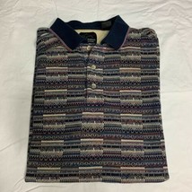 Greg Norman Collection Polo, Size Medium, Multi-Colored, Cotton - $19.99