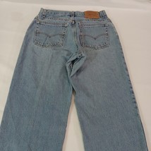 Vintage Levi's 550 Relaxed Fit Tapered Leg Women's 10L (28x31) Blue Denim Pants image 14