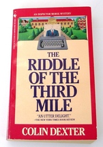 Colin Dexter-Inspector Morse Riddle Of The Third Mile 1988 Bantam - £7.82 GBP