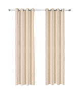 Anyhouz 400cm Curtains Beige Modern Luxury Retro Style Texture for Livin... - £82.62 GBP