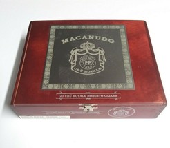 Macanudo Wood Empty Robusto Cigar Box for Crafting, Gifting or Travel Humidor  - £15.97 GBP