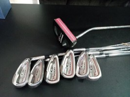 Top Flite XL 7000 Irons 6, 7, 8, 9 and Pitching, Sand Wedge, Putter, Steel Right - £62.90 GBP