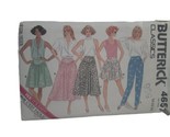 UNCUT Butterick 4657 Misses Vintage 1980s Skirt, Culottes &amp; Pants Sz 18 ... - $11.64