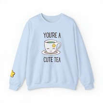 Womens mens teacup sweatshirt, white, gray, blue, pink, S, M, L, XL, 2XL - £55.08 GBP