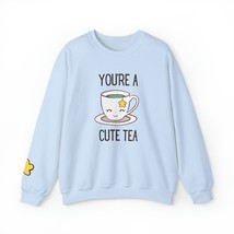 Womens mens teacup sweatshirt, white, gray, blue, pink, S, M, L, XL, 2XL - £56.40 GBP