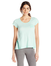 Hue Ladies Sleepshirt Short-Sleeve Scoop-Neck Honeydew Size M - £15.72 GBP