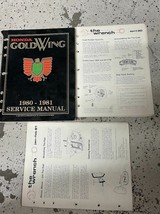 1980 1981 Honda Gold Wing GOLDWING Repair Service Shop Manual OEM Set Bulletin - £63.28 GBP
