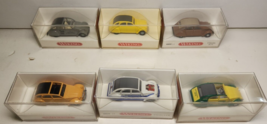 Lot Of 6 Micro Wikng Citroen 2 Cv Cars Germany New In Boxes Ho 1:87 Inv 1 - $52.02