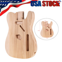 Unfinished Electric Guitar Body Sycamore Wood Blank Barrel For TL Guitar... - £45.63 GBP