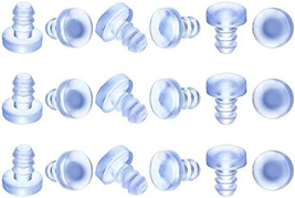 100 Pieces Glass Table Top Bumpers Soft Stem Bumper anti Collision Embed... - $177.22 MXN