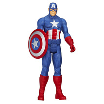 Marvel Avengers Titan Hero Series Captain America 12 In Action Figure A6700 Toy - £12.86 GBP