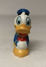 Walt Disney Donald Duck Plastic Figure Toy Pencil Topper 1960s - £5.40 GBP