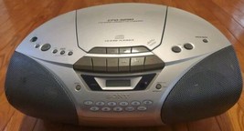 Sony Boombox CFD-S250 CD Radio Cassette Tape Player w/ Cord - Tested, Works - $47.48