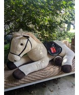 Wells Fargo El Toro plush JUMBO LARGE Pony Horse Huge Stuffed Animal cre... - €192,24 EUR