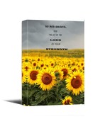 Bible Verse About Strength Canvas Wall Art Inspirational Framed Bedroom ... - $245.84 MXN+