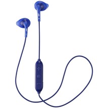 JVC Wireless Sweatproof Gumy Sport Bluetooth Wireless Earbud Nozzle, Blue (HAEN1 - £29.56 GBP