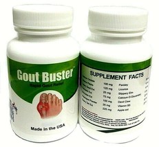 Gout Buster Faster Relief Economy Pack (3 bottles, 60 capsss) image 2