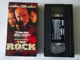 The Rock (VHS, 1998) with Sean Connery, Nicolas Cage &amp; Ed Harris - $6.00