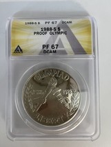 1988-S $ Proof Olympic PF 67 DCAM - £36.44 GBP