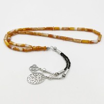 Tasbih man arabic accessories islamic rosary 33Beads bracelet muslim prayer bead - £17.39 GBP