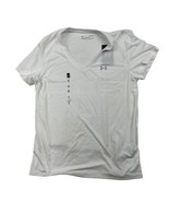 Womens Under Armour Tech SSV Heat Gear White Size Large Shirt - £11.66 GBP