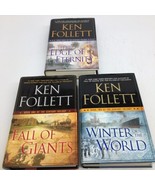 Century Trilogy Ken Follett Fall of Giants Winter of the World Edge of E... - £22.93 GBP
