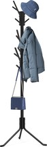 Simple Houseware Standing Coat And Hat Hanger Organizer Tree Shaped Rack,, Black - £27.17 GBP