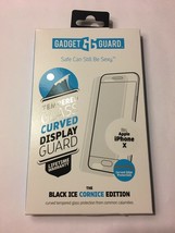 Gadget Guard Cornice Curved Tempered Screen Protector For Apple IPhone X - £13.82 GBP