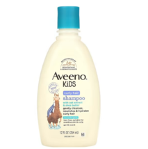 Aveeno, Kids, Curly Hair Shampoo with Oat Extract &amp; Shea Butter, 12 fl oz (354 m - £26.14 GBP