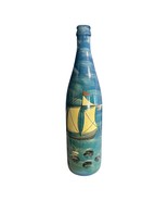 Hand-Painted Nautical Sailboat Decorative Bottle – St. Augustine 2003 – ... - $26.00