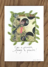 Once a Princess Always a Princess Greeting Card - $9.00