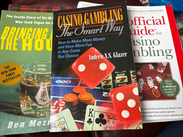 Lot of 6 CASINO Gambling Books Roulette Slots Craps BECOME A WINNER - £24.53 GBP