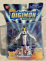 2001 Bandai Series 3 Digimon Action Feature Taomon Figure #13254 - £30.29 GBP