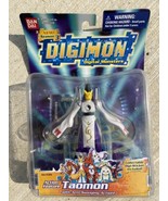 2001 Bandai Series 3 Digimon Action Feature Taomon Figure #13254 - $52.44 CAD