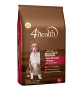 4health Grain Free Formulation Beef and Potato Formula Dry Dog Food - 4 lb - $34.69 CAD