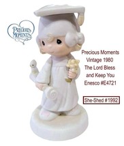 Precious Moments The Lord Bless and Keep You - Enesco 1980 Vintage - £7.95 GBP
