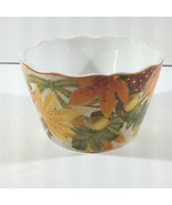 222 Fifth AUTUMN CELEBRATION Series INDIVID. APPETIZER BOWL Fine China P... - $87.98 MXN