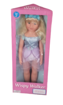 Uneeda Girl's 27 Inch Life-Size Wispy Walker 'Walk With Me' Doll Blue Ages 3+ - $39.59