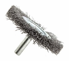 Forney 60015 Wheel Brush, Coarse Crimped Wire with 1/4-Inch Shank, 2-1/2... - £14.89 GBP