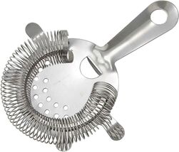 Winco Stainless Steel 4-Prong Bar Strainer - $10.89