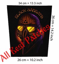 Black Sabbath Big back patch,Motorhead,Guns n Roses,Metallica,Exsodus,Overkill - £19.66 GBP