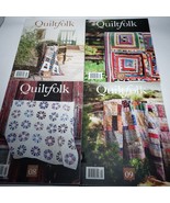 Lot of 4 Quiltfolk Magazine Issues 6 7 8 9 Arizona Louisiana Michigan Ut... - £47.91 GBP