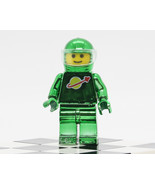 Custom minifigure spaceman astronaut Metallic Green space series GO1142 - $9.53 CAD
