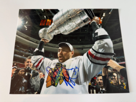 Dustin Byfuglien 8x10 Chicago Blackhawks AUTO signed photo - $49.49