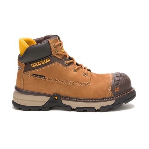 Caterpillar Excavator Women Boot Superlite Waterproof NT Sudan Brown Siz... - $123.75